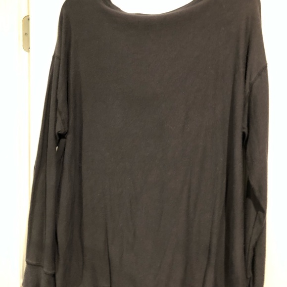 MAKE OFFER! Wear The Lightning! Cozy Torrid Sleep Sweatshirt in Stormy Gray - Picture 6 of 6